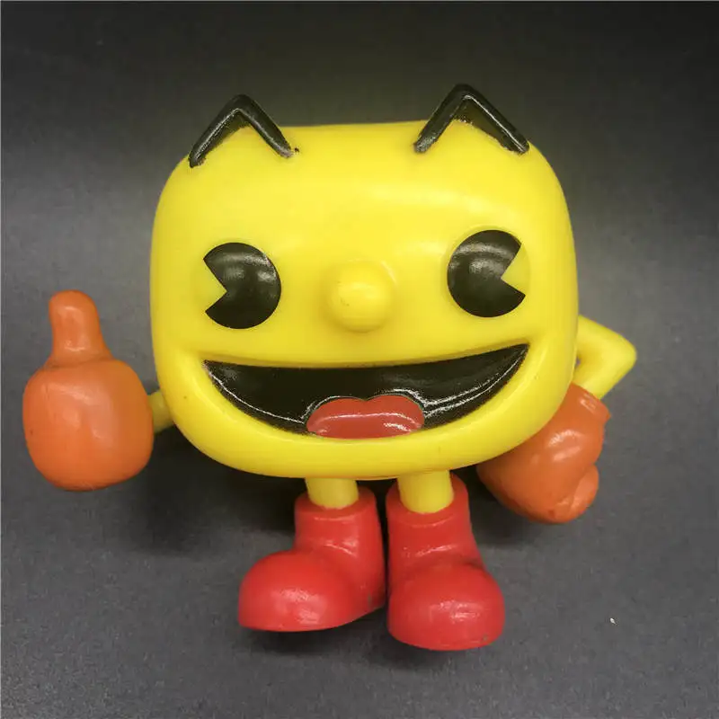 

Cuphead Cagney Carnation Convention model toy and Arcade Games PAC-MAN Vinyl Figure toy no box