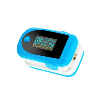 

Color OLED Fingertip Pulse Oximeter With Audio Alarm & Pulse Sound - Spo2 Respiration Rate Oximetry Monitor