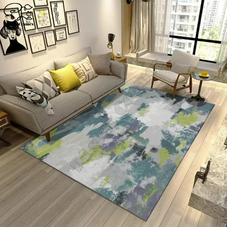 

Graffiti splash ink carpet Square Anti-Skid Area Floor Mat 3D Rug Non-slip Mat Dining Room Living Room Soft Bedroom Carpet