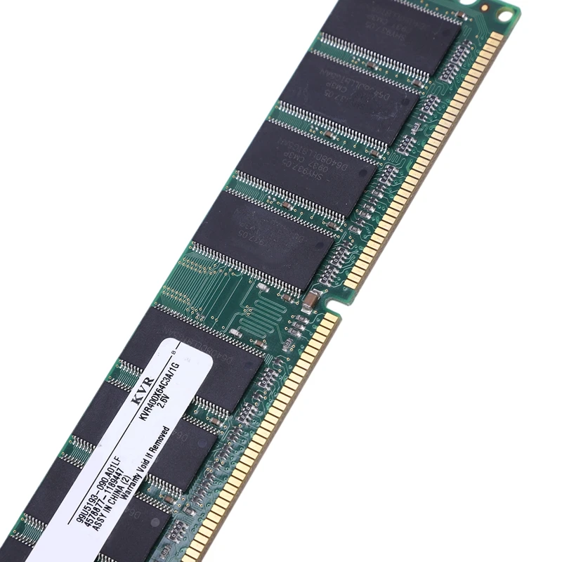 2,6 В DDR 400 МГц 1 Гб памяти 184 контактов PC3200 настольный компьютер для ram cpu GPU APU Non-ECC CL3 DIMM