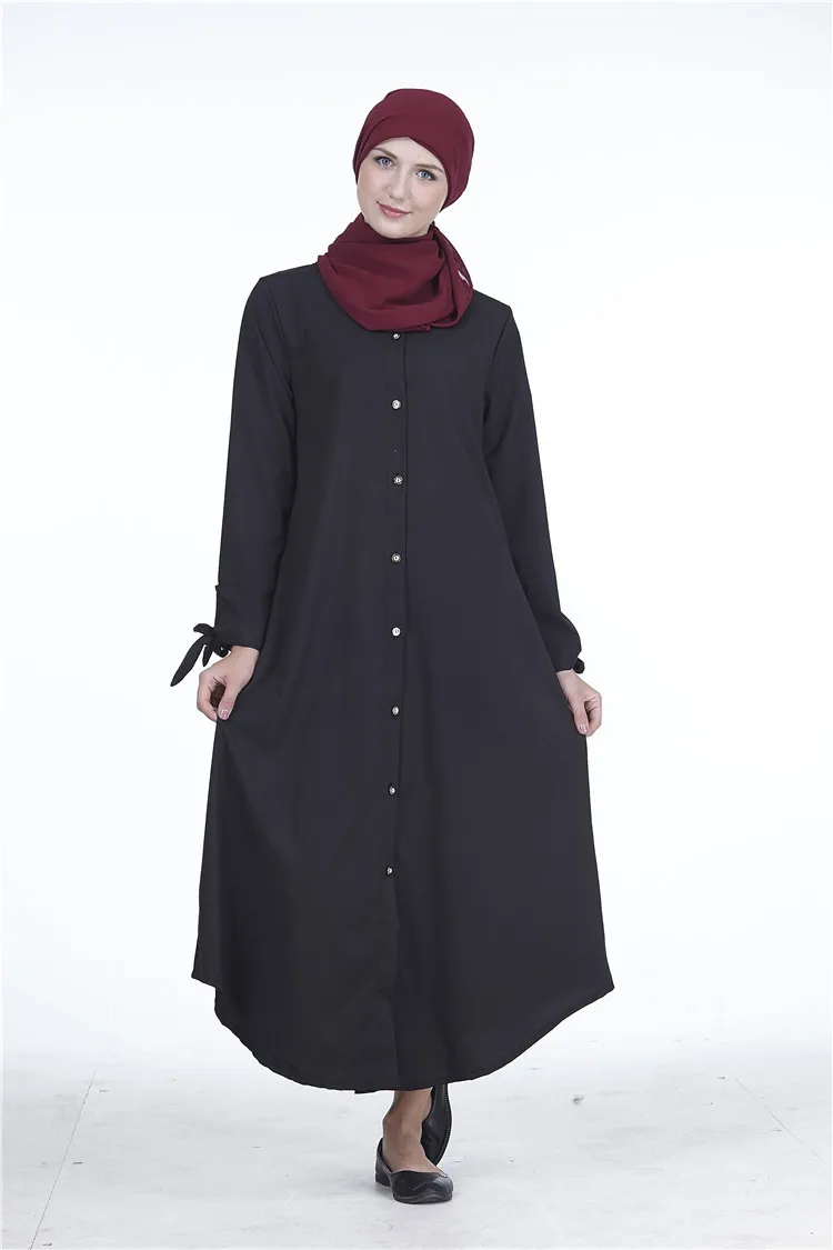 Baju мусульманская одежда женская абайя кимоно Дубай, Турция Eid рубашка платье черный желтый Jubah Рамадан джеллаба Исламская одежда кафтан