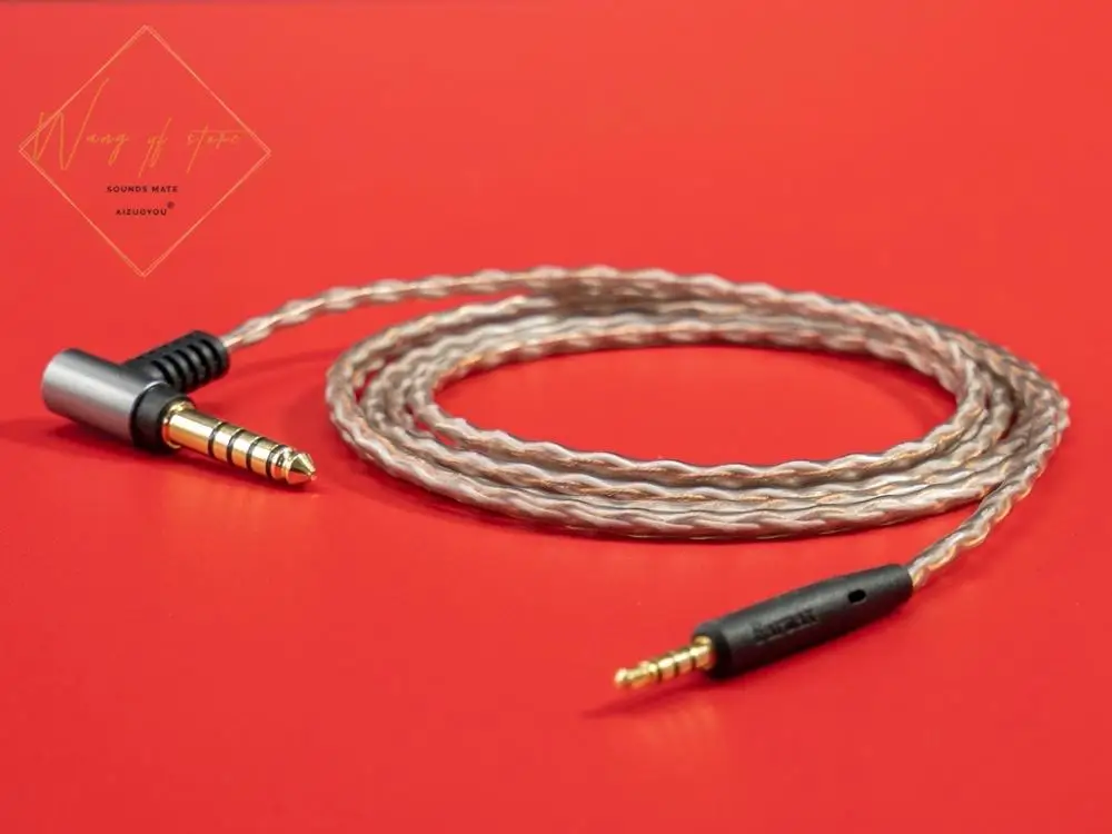 6N Hifi Balanced Headphone Cable For Bose 700 SoundTrue OE2 OE2i AE2 AE2i 6N OCC 99 99997 4 4mm 2 5mm 3 5mm Gold Plated