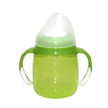 Голубь Питьевая чашка DA73 детей стакан-непроливайка "Утиный нос-Тип учебный Поильник зеленый