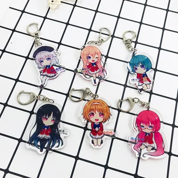 

Buy 2 Get 3 / Buy 3 Get 5 / Anime Classroom of the Elite Keychain Cosplay Acrylic Figure Keyring 4499 Kids Collection Toy