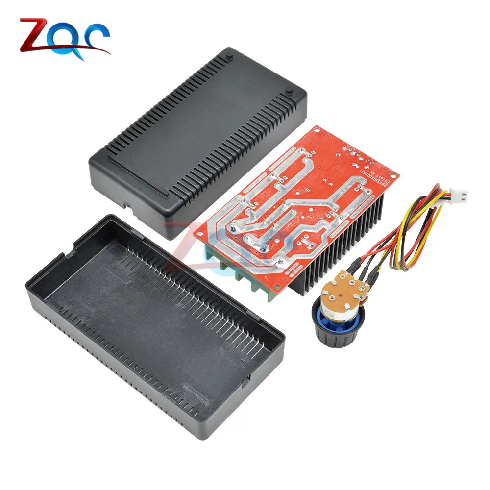 DC 12V 24V 48V 2000W 10-50V MAX 40A DC Motor Speed Controller PWM HHO RC Fan Governor Car Regulator Power Control Switch