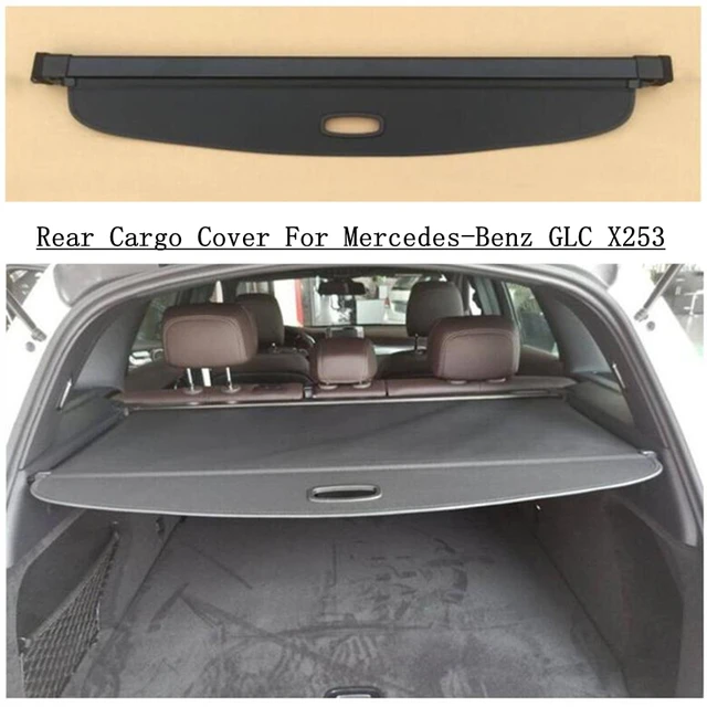 For Audi Q3 2013-2017 Black Car Trunk Cargo Cover Security Shield Shade  Decor