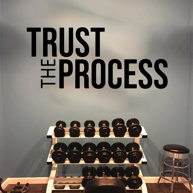 Trust the Process Sticker