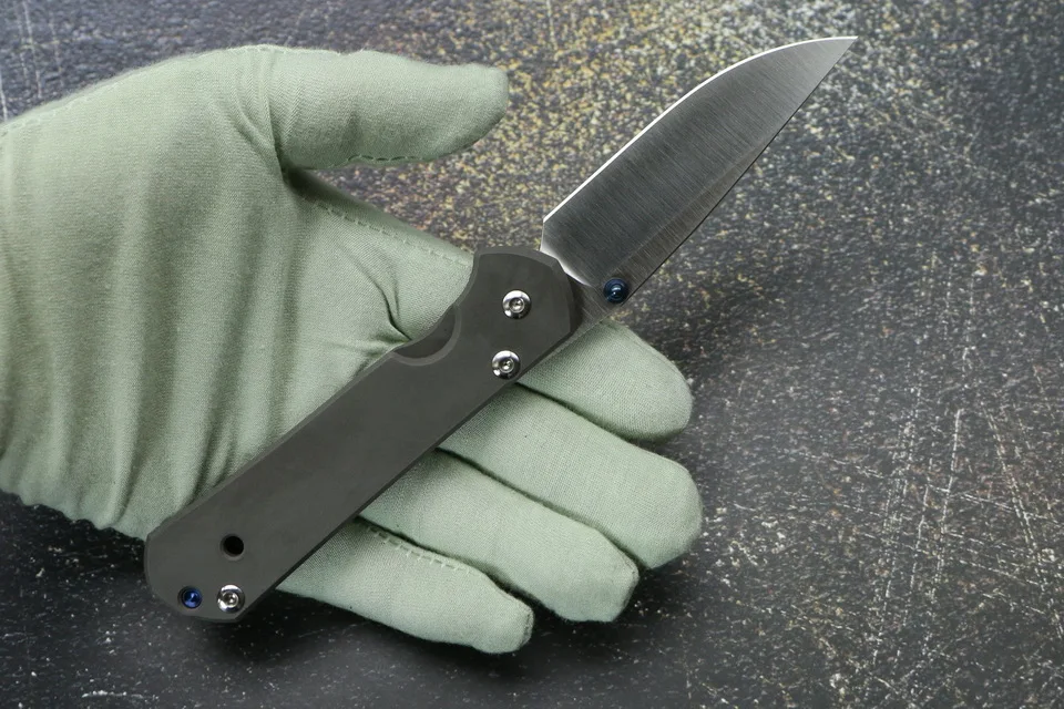 KANEDEIIA маленький складной нож Sebenza21 S35VN лезвие 6A14V титановая ручка Открытый Отдых Охота фрукты Ножи EDC инструмент