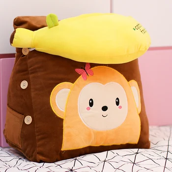 

Cotton Backrest Cushion Triangle Bed Sofa Pillow Waist Pillow Chair Cushion Cojines Decorativos Para Cushion Pillow DD60KD