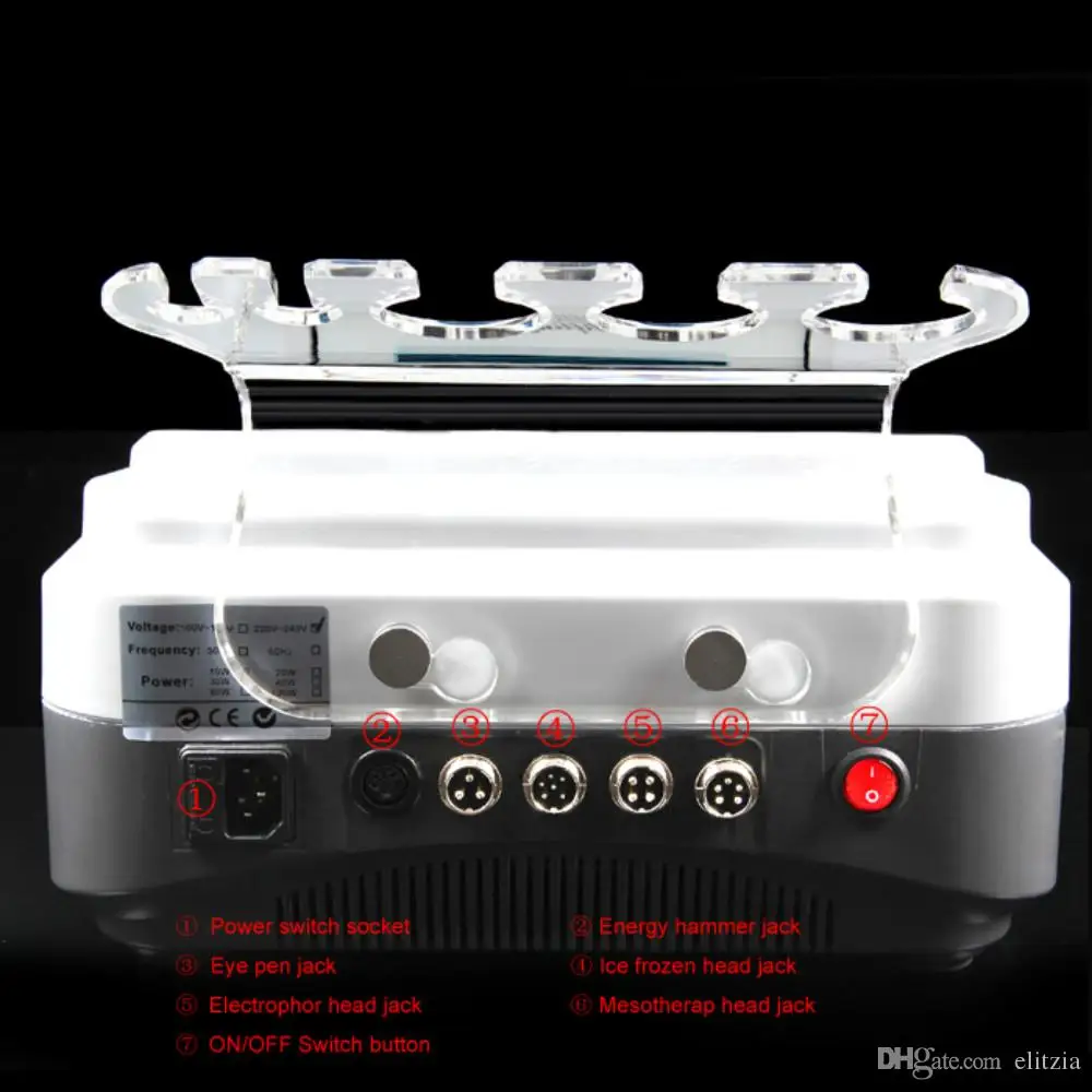 Elitzia ETM222 машина для ухода за кожей лица без иглы мезотерапия оборудование для омоложения кожи