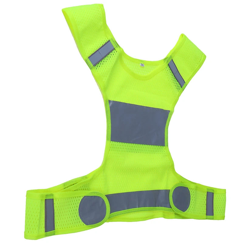 Светоотражающий жилет с высокой видимостью, унисекс, жилеты для безопасности на открытом воздухе, жилет для велоспорта, Мужская Рабочая одежда для бега и занятий спортом на открытом воздухе, женская одежда