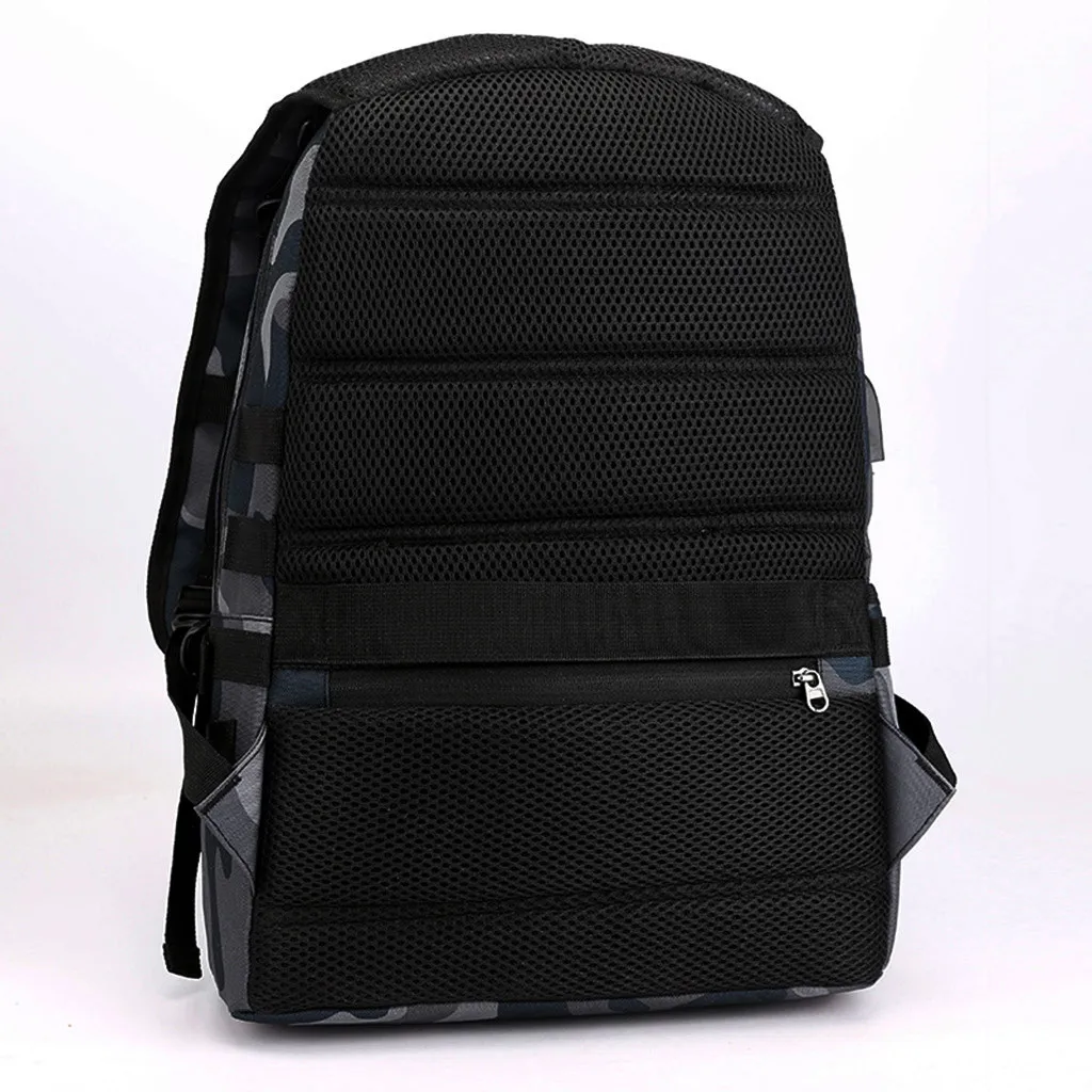 Рюкзак для мужчин, школьная сумка Mochila Pubg, Battlefield infants, камуфляжный рюкзак для путешествий, холст, Usb разъем для наушников, рюкзак#6