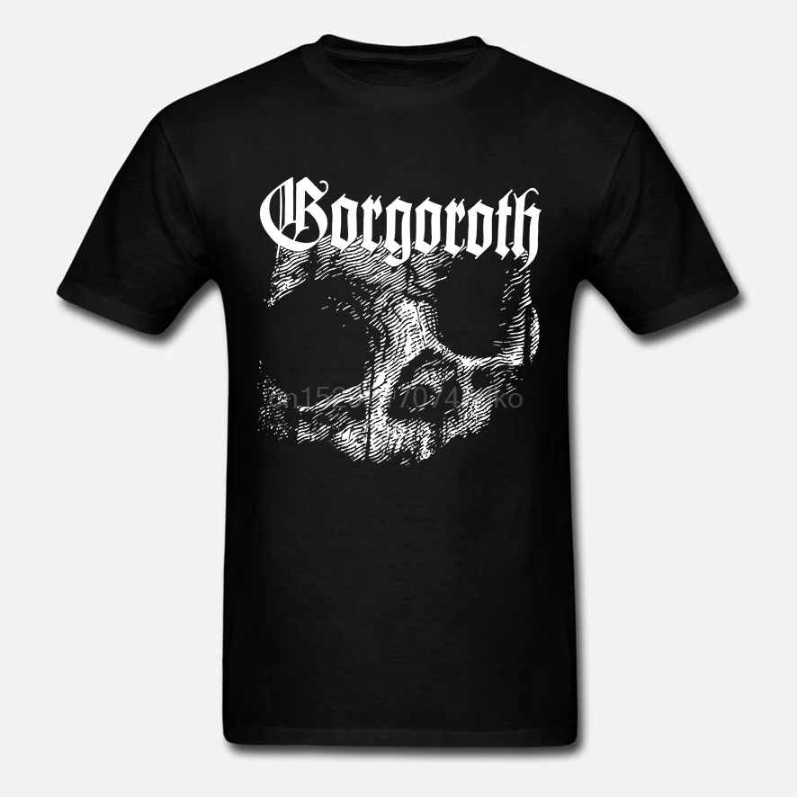Новая популярная Великолепная Мужская черная футболка с черепом Death Metal Rock Band |