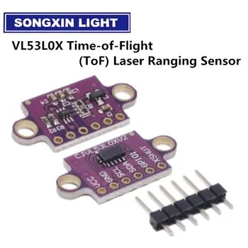 

10PCS VL53L0X Time-of-Flight (ToF) Laser Ranging Sensor Breakout 940nm GY-VL53L0XV2 Laser Distance Module I2C IIC