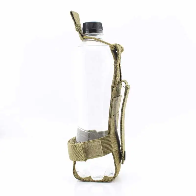 Portable Molle Water Bottle Holder Hunting Molle Backpack Hiking Camping Travel Kits Umbrell Kettle Carrier Pouch Waist Bag water bottle holder