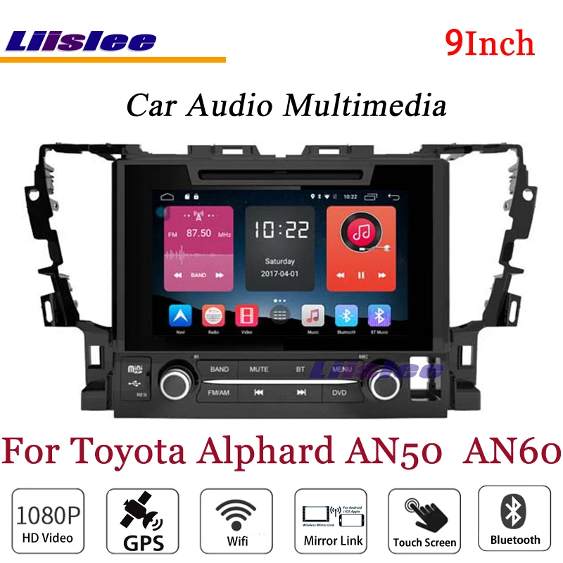 

For Toyota Alphard AN50 2004-2015 Stereo Android Radio DVD Multimedia Player Wifi GPS Navigation System Original NAVI Design