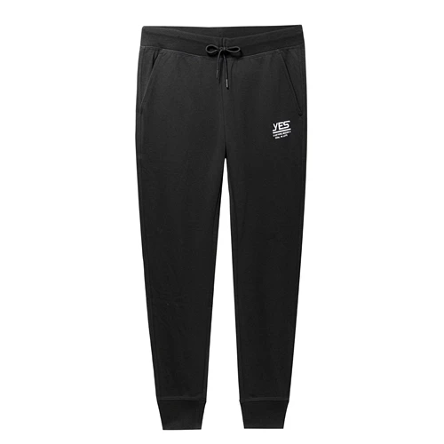 Giordano мужские брюки с вышивкой и буквенным принтом Беговые брюки в повседневном стиле мужские эластичные пояс с бантами манжеты Pantalon Homme Jogger Hombre 13119901 - Цвет: 11Black