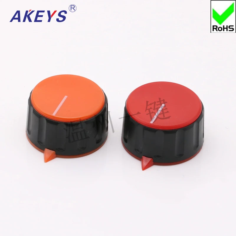 10 pcs KN28-16-Y-T-6 potentiometer Rubber Plastic color knob welding Machine Current adjustment hat | Обустройство дома
