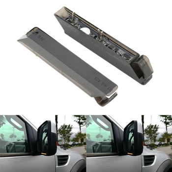 

2Pcs LED Under Side Mirror Turn Signal Lights Smoke for Ford F150 2004-2014