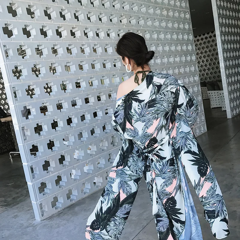 

Sea Swim Bathing Suit Women's New Style Hot Springs Belly Covering Slimming Students Conservative Skirt Blouse Hipster Swimwear