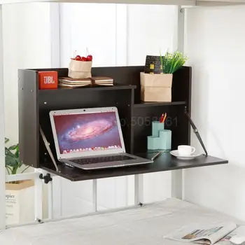 

Free installation dormitory classic desk bunk bed lazy writing desk bookcase college dormitory folding table