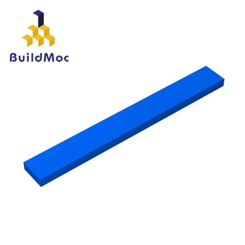 BuildMOC Совместимость для 4162 1x8For строительные блоки части DIY логотип развивающие Подарочные игрушки - Цвет: M0126-08