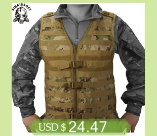 SINAIRSOFT тактический жилет страйкбол сумки милитари Регулируемый Molle защита Открытый Рыбалка Охота Пейнтбол амфибия жилет