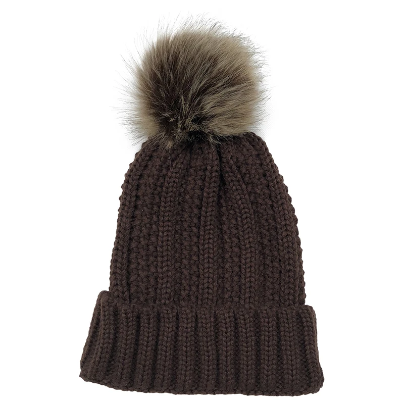 Бейсбольная кепка на ощупь Bernie Sanders, Мужская Бейсбольная женская модная теплая зимняя шапка, вязаная шерстяная шапка, шапка женская# 915GP - Цвет: Brown
