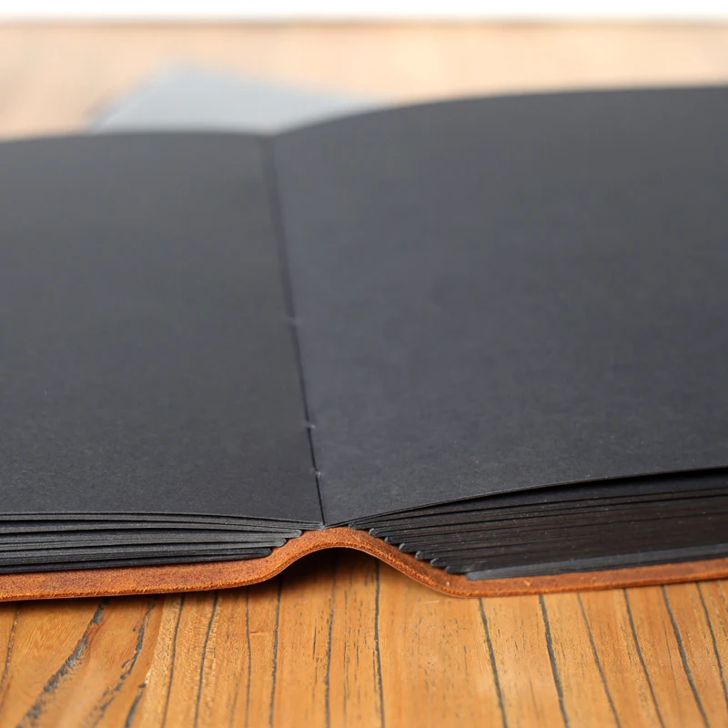 А4 ручной работы из натуральной кожи альбомы общий фотоальбом книга для хранения