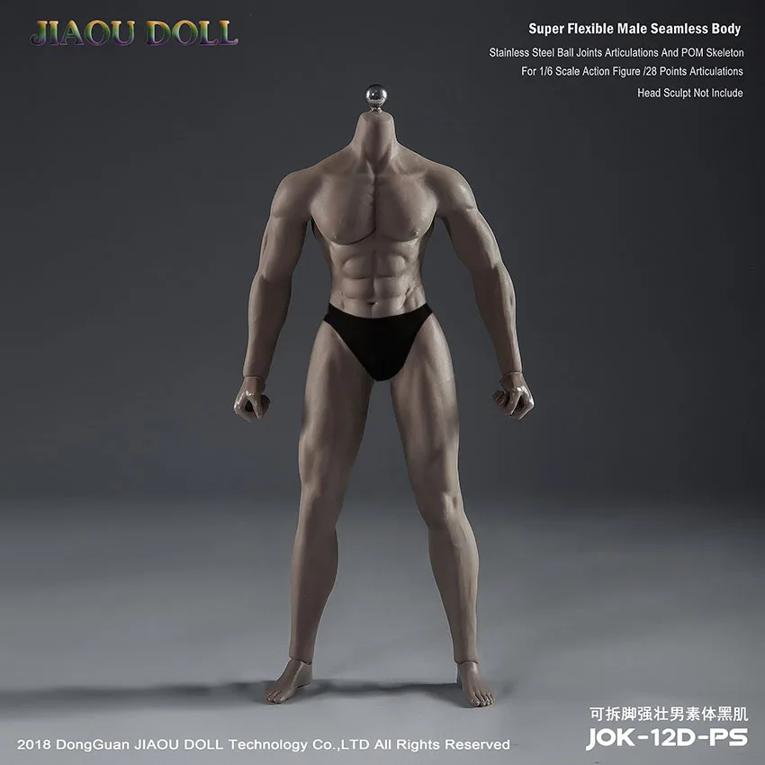 Jiaou人形JOK-12D-YS/JOK-12D-BS JOK-12D-PS 1/6thスケール強力な男性