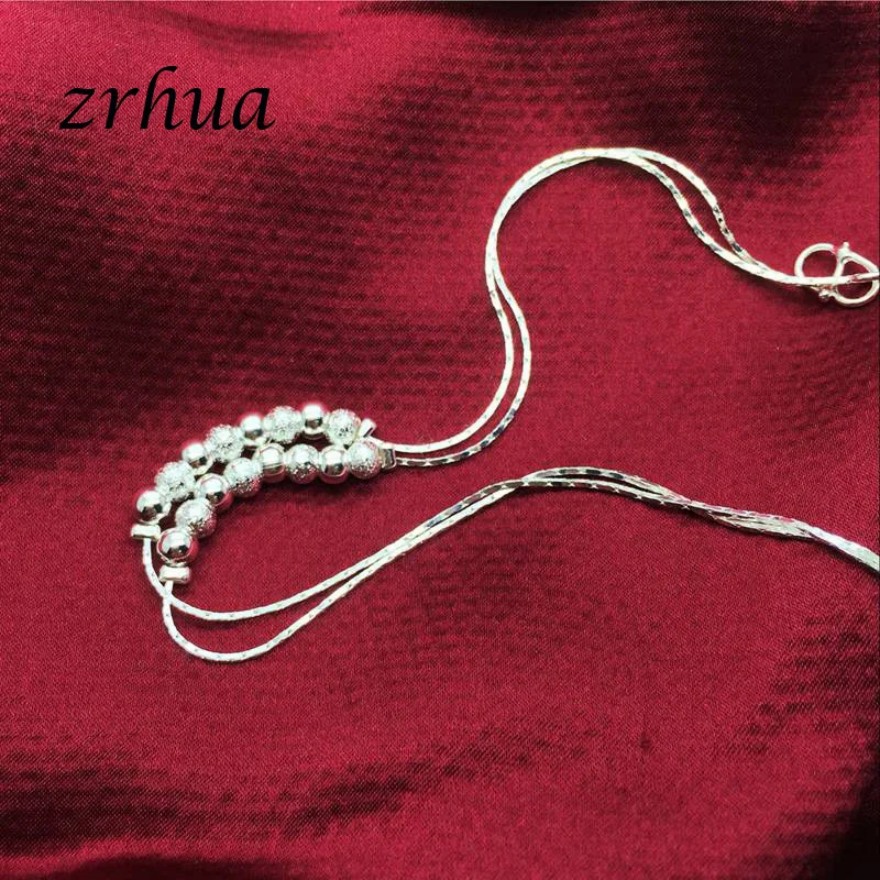 Bohemia 925 серебро anklets Для женщин Многослойные Бусины ножной браслет с подвеской сексуальная Бижутерия для ног лучший подарок Рождество украшения Bijoux