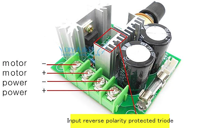 12V 24V 40v DC регулятор скорости двигателя 10A PWM автоматический модуль регулятора напряжения передачи