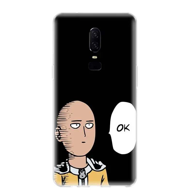 Чехол для телефона One-Punch Man аниме, задний Чехол для OnePlus 1+ 7 Pro 7t 6 6T 5 5T 3 3t, художественный подарок с рисунком, индивидуальные чехлы - Цвет: TW042-1