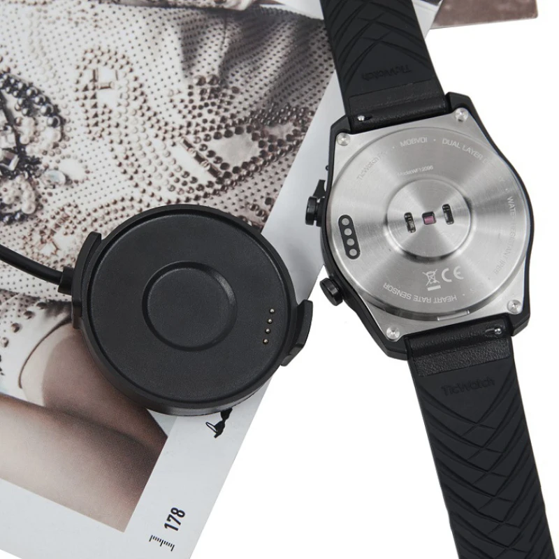 Подходит для смарт-часов Ticwatch Pro магнитное зарядное устройство с длительным сроком службы зарядное устройство