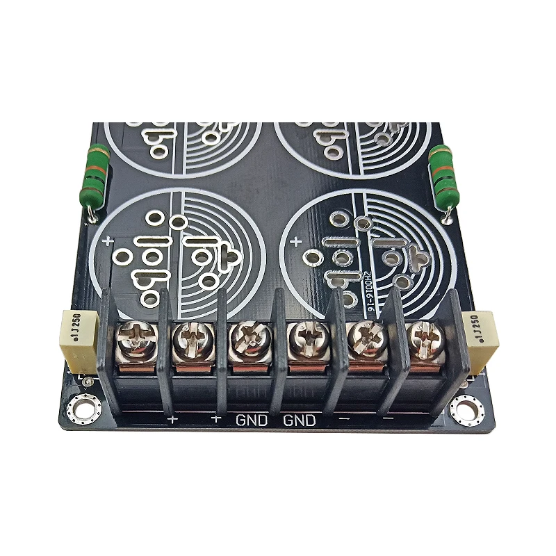 120A 정류기 필터 전원 보드 솔더 8 커패시터 쇼트키 사운드 앰프 35MM 커패시턴스 207*80MM