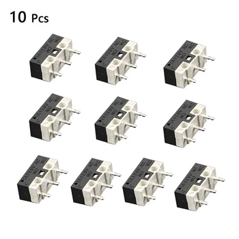 

10pcs/set Limit Switch 1A 125V AC 2A 125V AC Mouse Switch 3Pins Micro Switch Push Button Switch