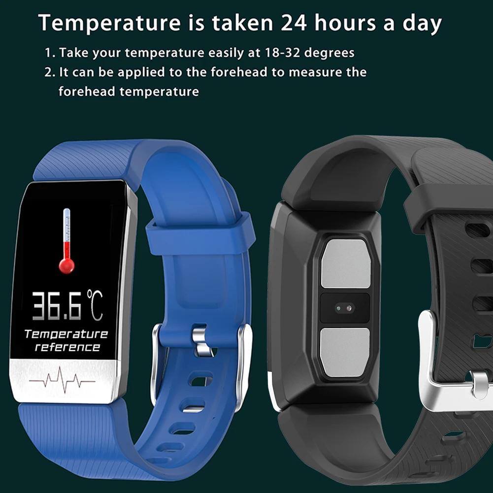 Fitness Smart Bracelet Watch Blood Pressure Heart Rate Sleep T1 Monitor Tracker Easily Carrying Sporting Elements