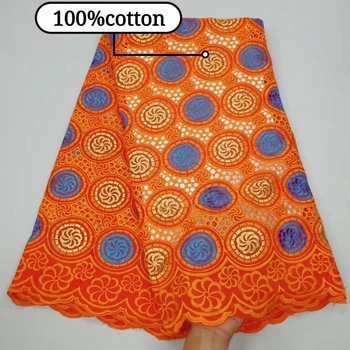 

Punch Cotton African Dry Lace Fabric High Quality Swiss Voile Lace In Switzerland For Nigerian Everyone Daily Dress Garment