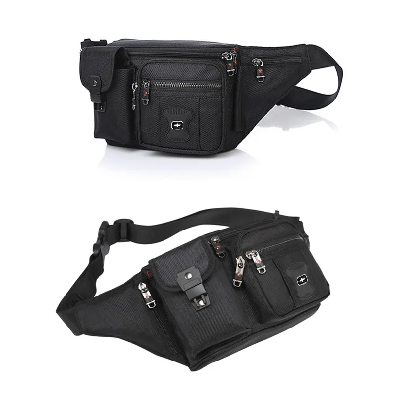 

New Style Swiss Army Knife Digital Storage Shoulder Bag Men Trend Waterproof Chest Bag Sports Riding Wallet Money