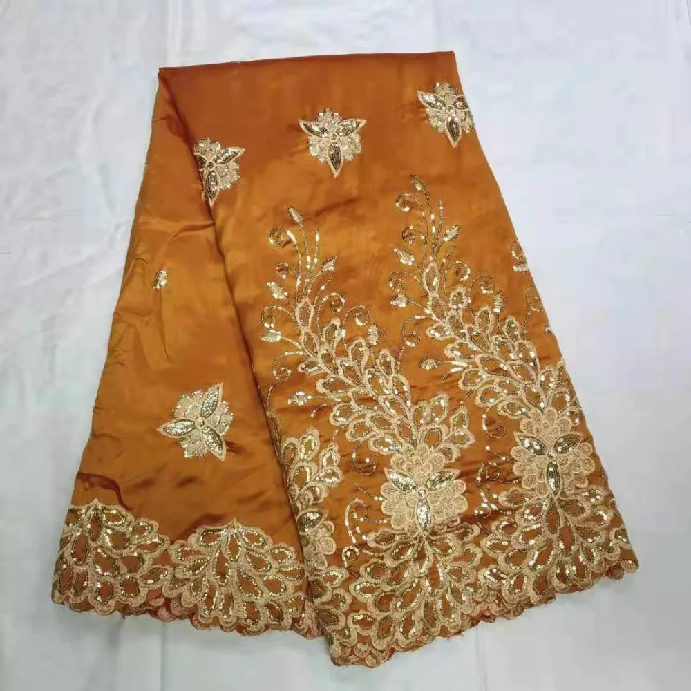 2020 African Laces Fabrics Embroidered Nigerian 3D Guipure French Cord Lace Fabric High-quality  African French Net Lace Fabric (3)