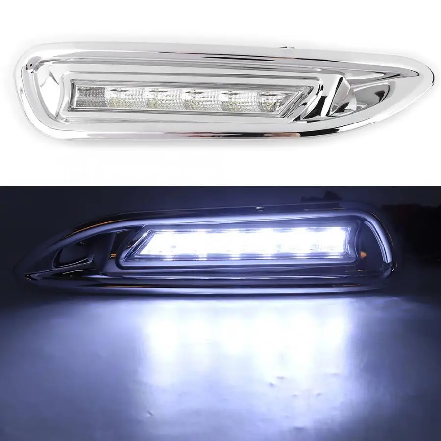 1 пара 12V автомобильный светодиодный Габаритные огни DRL Вождения LED светильник подходит для Mazda 6 RUIYI 2009 2010 2011 2012 2013