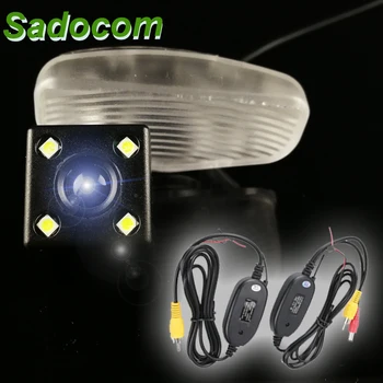 

Car CCD 4LEDS Vehicle Backup wire or wireless monitor Rear View Reversing Camera For For Honda XRV X-RV 2014 2015 2016