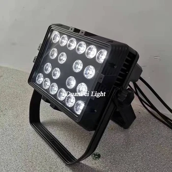 

Outdoor led spot light 20x18w 6in1 dmx rgbwa uv led wall washer light ip65 led city color