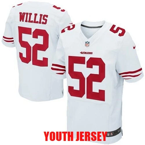 COLOR AS PHOTO SHOWN Stitiched San Francisco s Colin Kaepernick Патрик Уиллис Джо Монтана Jerry Rice NaVorro Bowman для молодых детей Джерси - Цвет: COLOR AS PHOTO SHOWN
