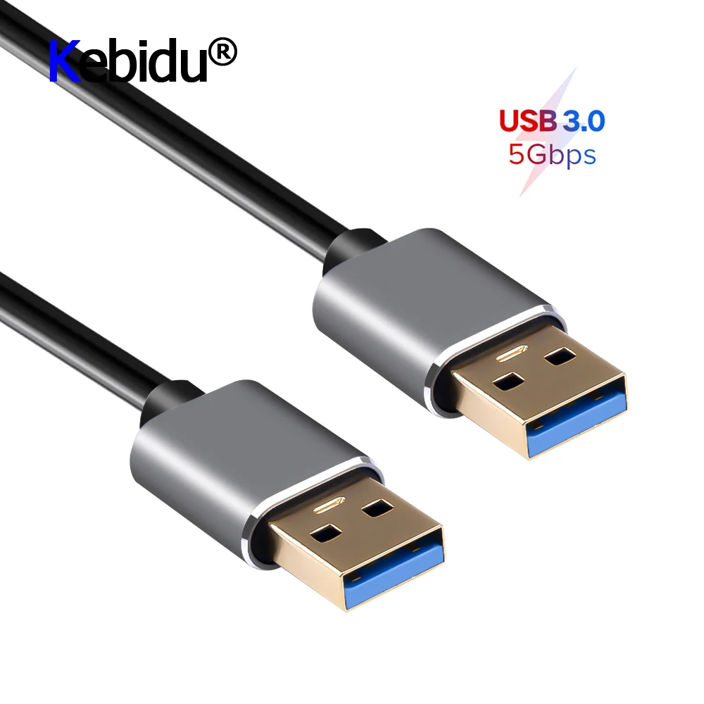 USB 3,0 кабель USB к USB кабель мужчины к usb-вилке Удлинительный кабель супер Скорость HDD USB 3,0 5 Гбит/с радиатора жесткий диск Webcom ПК