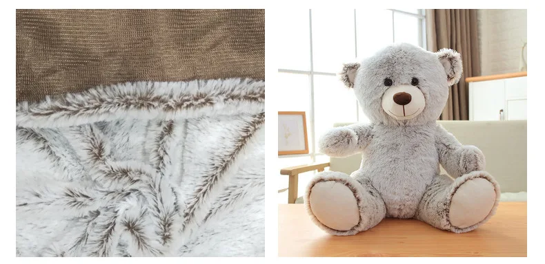 Smooth Cosy Feel Furry Fabric, Faux Fur, White Color, Background Dyed Plush  Toy, Home Textile, Kennel DIY Material, Sold by Yard - AliExpress