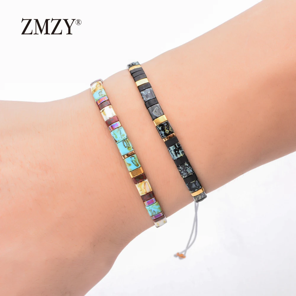 ZMZY Janpan Miyuki Tila бусы ювелирные изделия Цыганский браслет браслеты для
