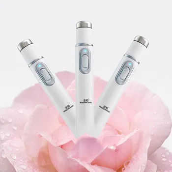 

Drop Ship Acne Laser Pen Portable Wrinkle Removal Machine Durable Soft Scar Remover Device Blue Light Therapy Pen Massage Relax