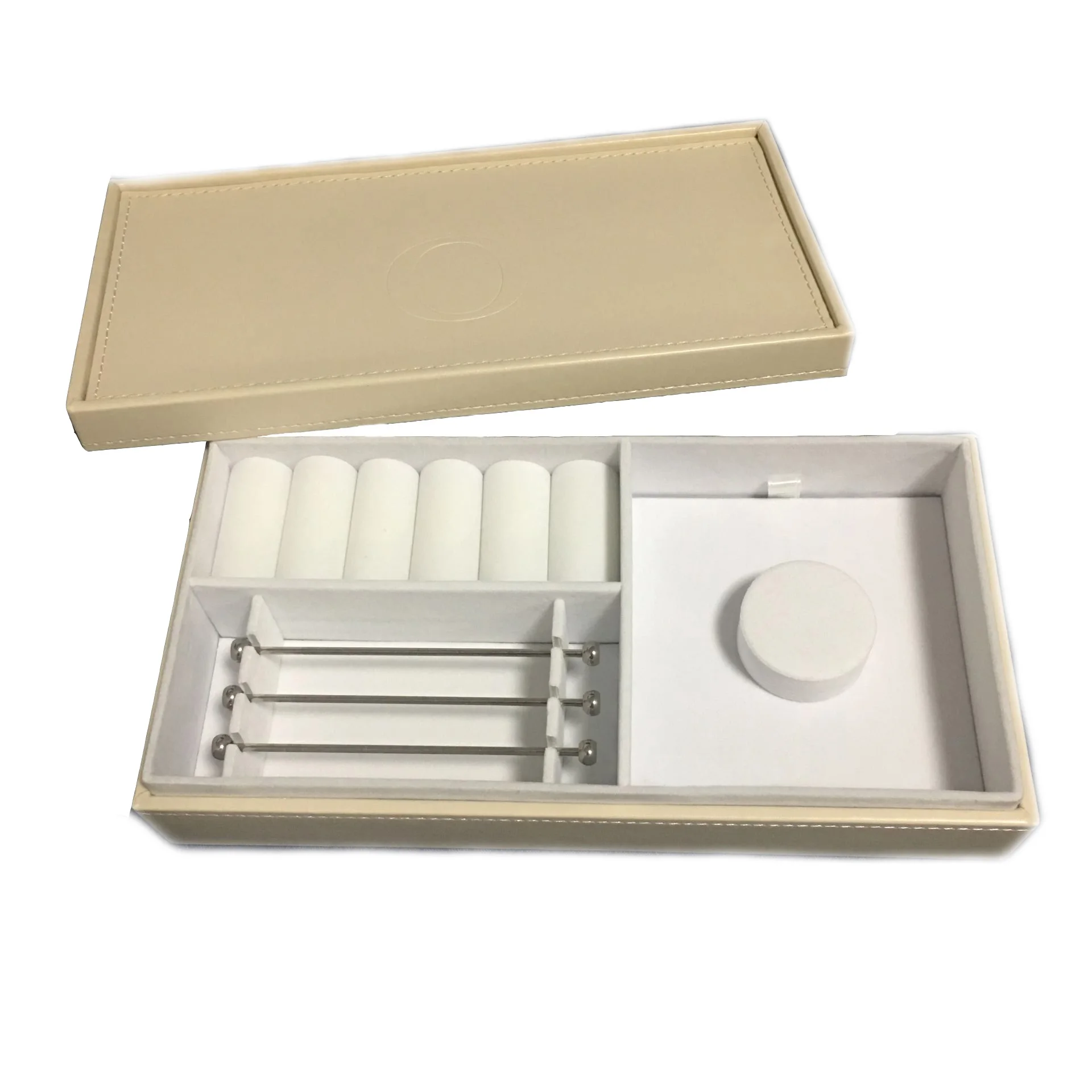 

Leather Pandora Packaging Box Stacking Tray Fine Jewellery Carrying Cases Displays for Women Bracelet Ring Earrings Gift Package