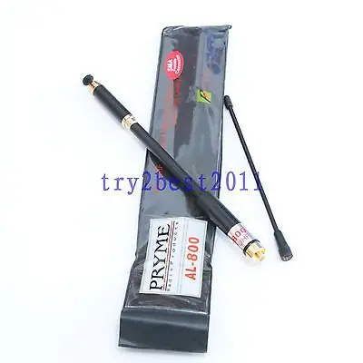 DHL/EMS 5 Sets*Antenna AL-800 SMA jack pin Dual Band 144/430MHZ Extendable for Walkie Talkie-C1